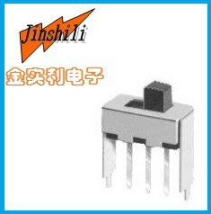 【厂家直销】拨动开关 音箱冰箱耳机开关