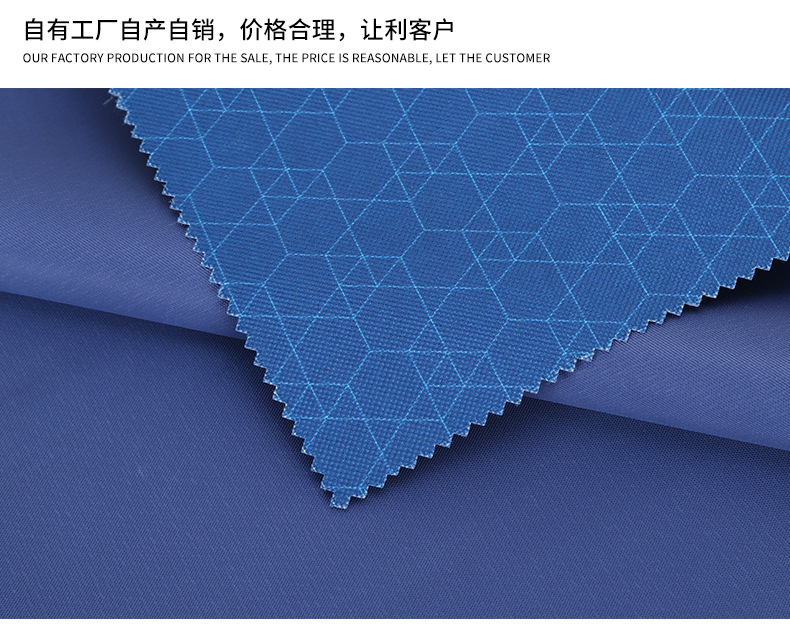 Factory direct sales of thickened and encrypted 600D Oxford fabric, calendered fabric, high-strength pvc rainproof fabric, luggage and tent fabric detail image 9