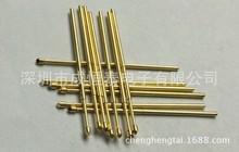 1.3弹簧测试针 PL75-T2 PAL75-T2凿型头镀金 PCB板探针  质量保证