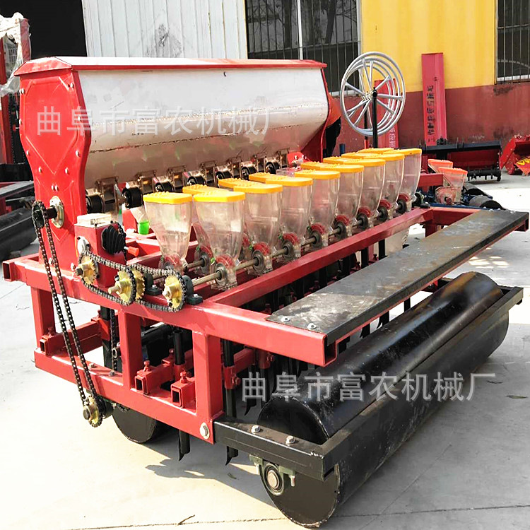 悬浮式谷子播种机 多功能蔬菜起垄播种机 施肥精播机