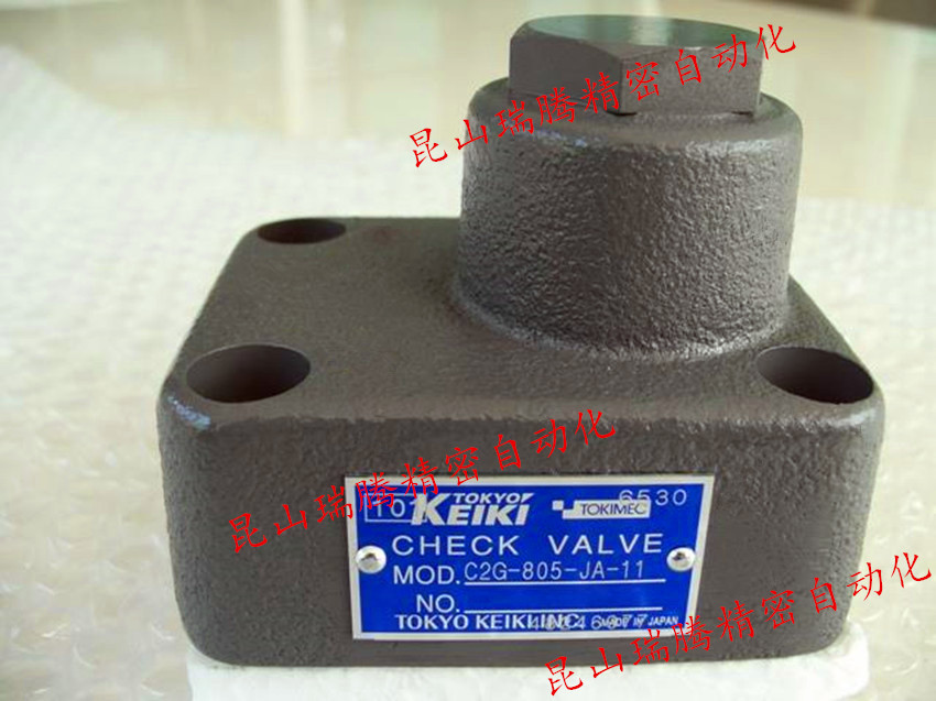 C2G-805-JA-11 东京计器 TOKIMEC逆止阀 单向阀 止回阀