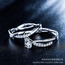 现货戒指钻石GIA求婚克拉深圳水贝婚戒18K铂金PT950结用经典女戒