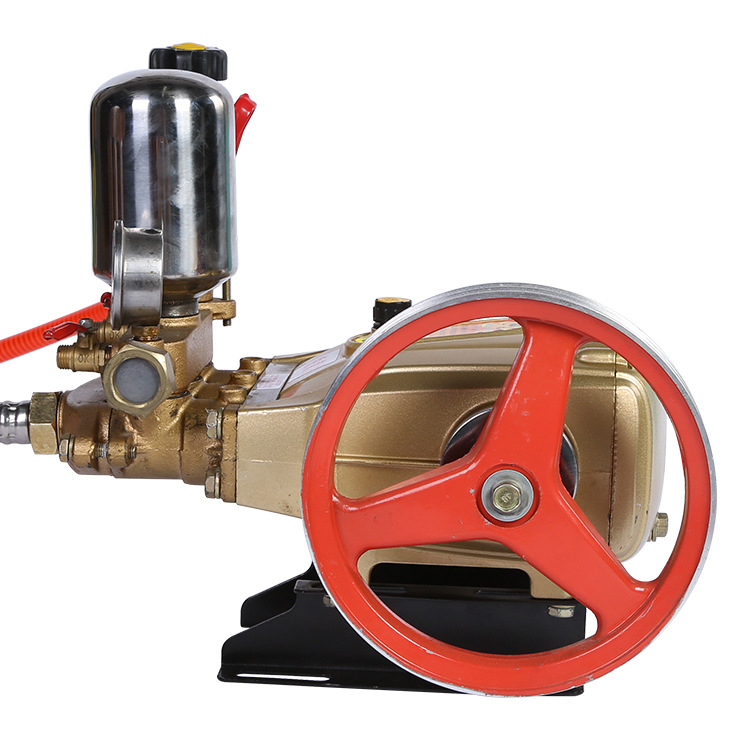 广嘉农用高压喷雾机农药泵普通免黄油26/30型高压农用泵供应