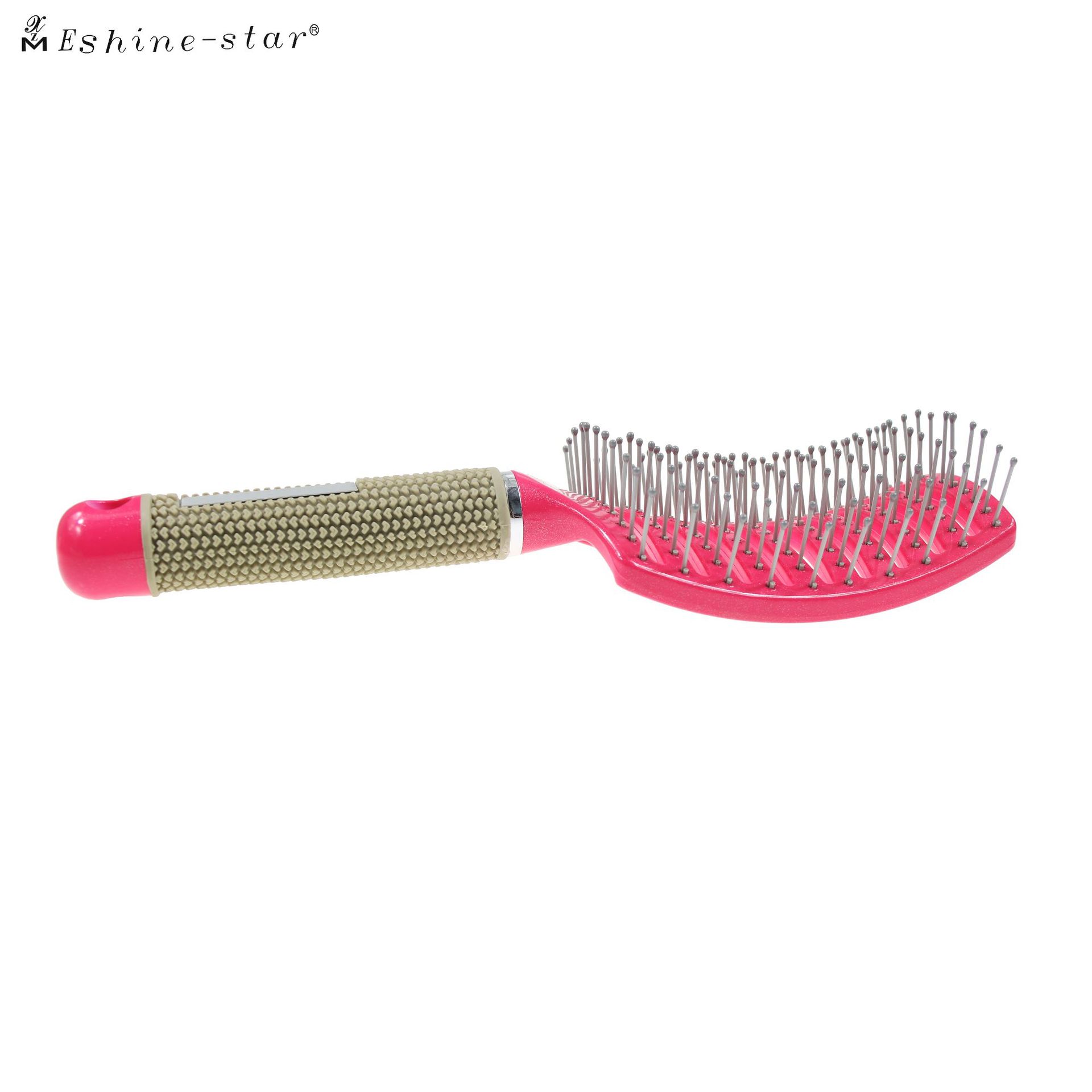 弧形大弯梳直发梳子亚马逊造型梳子家用直发梳