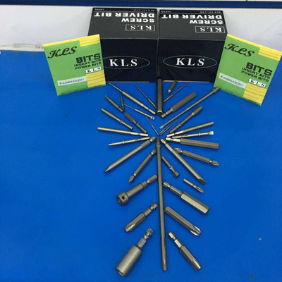 Manufactor Direct selling superior quality KLS Electric screwdriver Wind batch header hardness Batch head cross one word Six corners Plum blossom Batch head