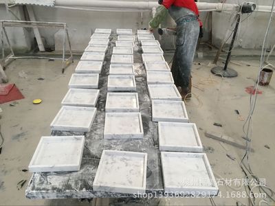 白色酒店大理石托盘 首饰展示架 储物置物托盘 陈列道具 拍照