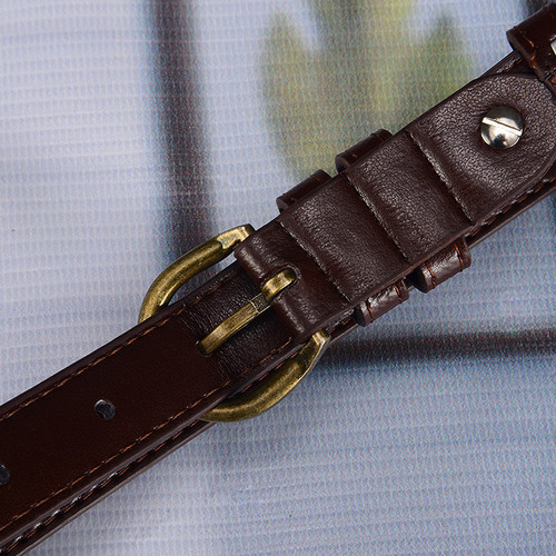 Ladies Casual Belt Simple Solid Color Thin Waist Belt Korean Style Retro Pin buckle Decorated Dress Pants Belt Wholesale