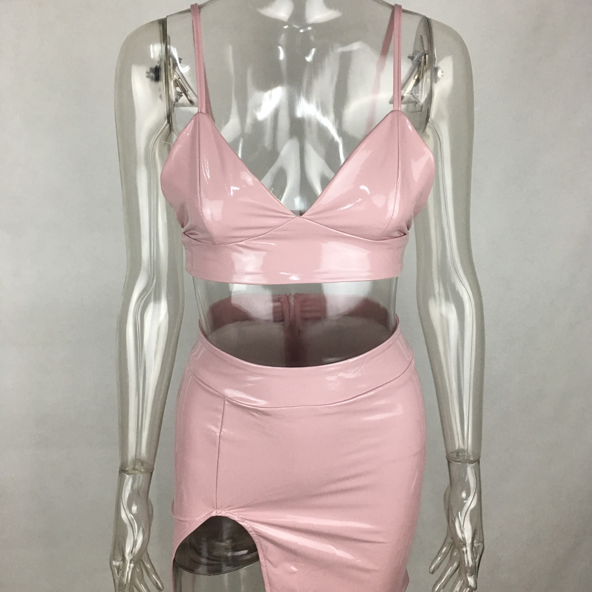 Costume femme OISEAU ROSE en Cuir PU - Ref 3333807 Image 26