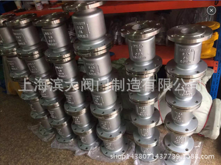 H42W-16P不锈钢立式止回阀 不锈钢筒式止回阀DN100 消声止回阀