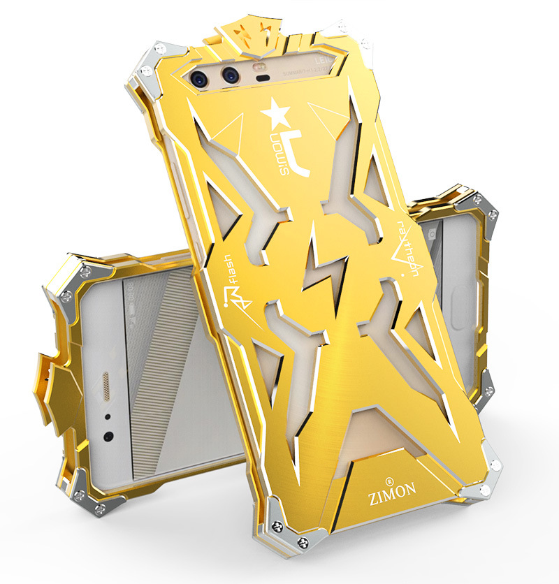 SIMON THOR Aviation Aluminum Alloy Shockproof Armor Metal Case Cover for Huawei Honor 9