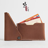 Leather card holder, shoulder bag for driver's license, cards, wallet, handmade, bank card