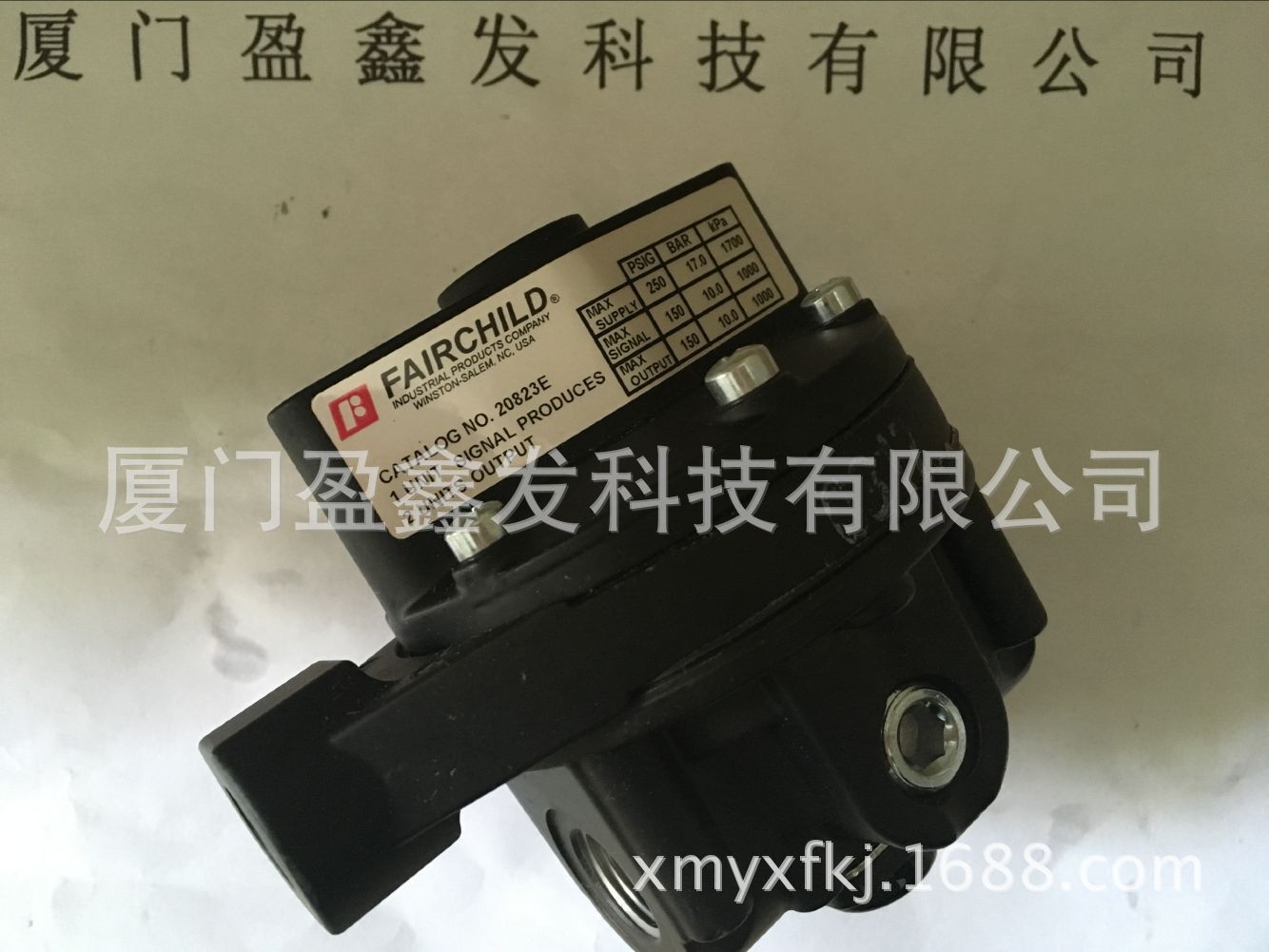 美国 仙童放大器FAIRCHILD气动流量 仙童放大器 20823E