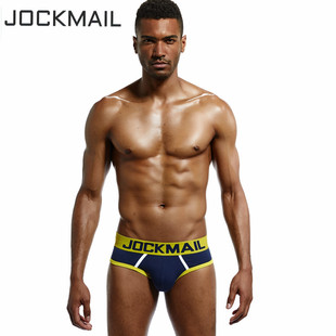 JOCKMAIL foreign trade hot men's underwear men's briefs cotton sweat-absorbent foreign trade underwear wholesale