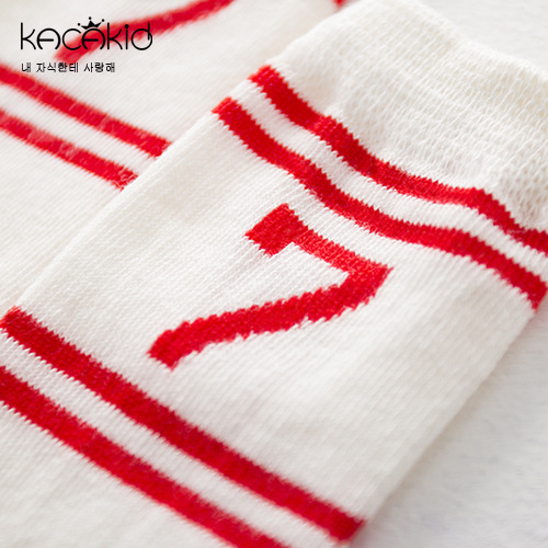 Newborn socks, children's summer socks, wholesale kacakid baby thin mid-calf girls' red sports socks