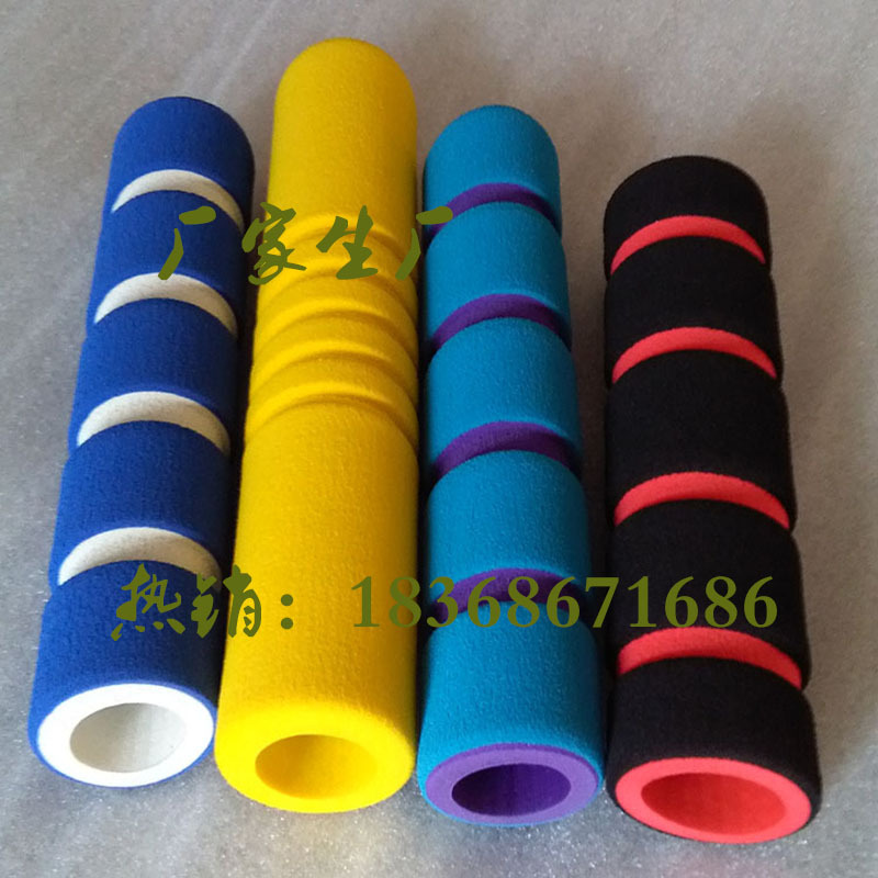 热销装饰泡棉把套 自行车配件手把套 海绵手柄套 橡塑发泡海绵管