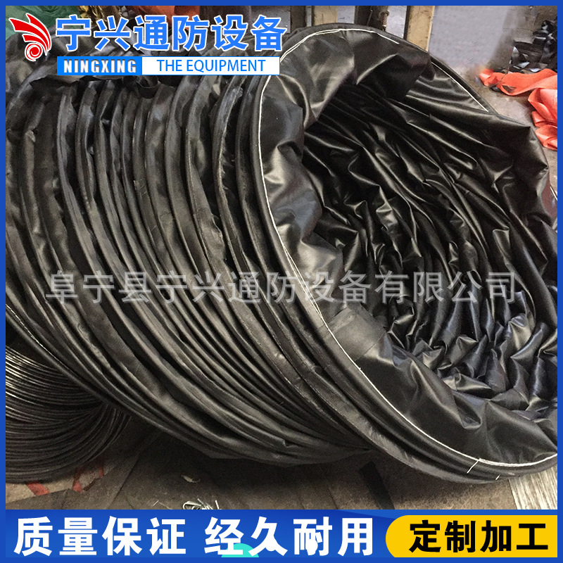 煤矿用塑料钢圈风筒 PVC涂覆布矿用负压风筒 厂家供应