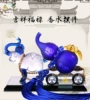 Jixiang gourd blue