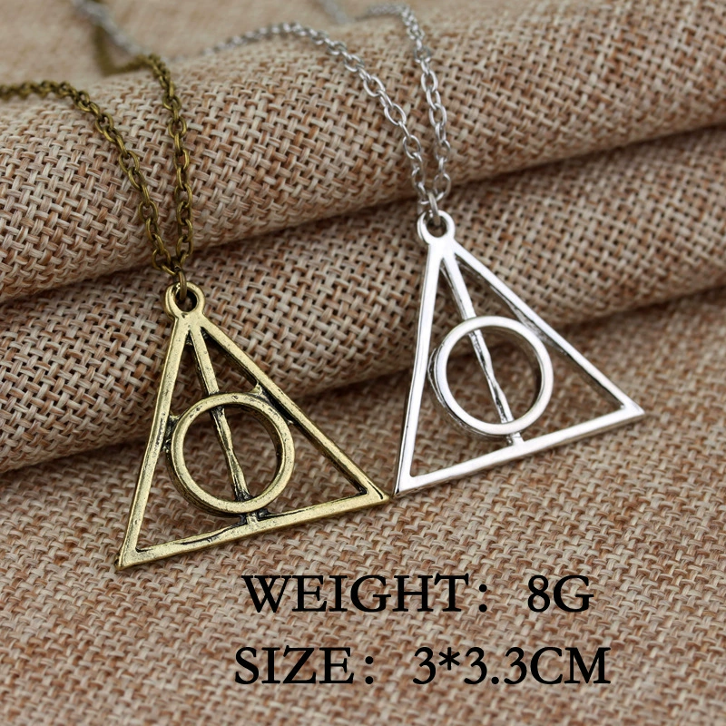 Triangular necklace Lunarov Gurus intermediate resurrection stone holy tool necklace two yuan store