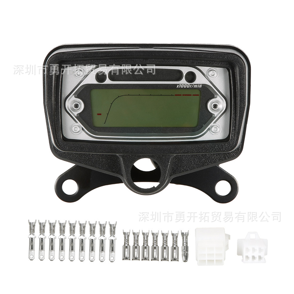 跨境热销产品国内批发CG摩托车改装液晶屏仪表机转/