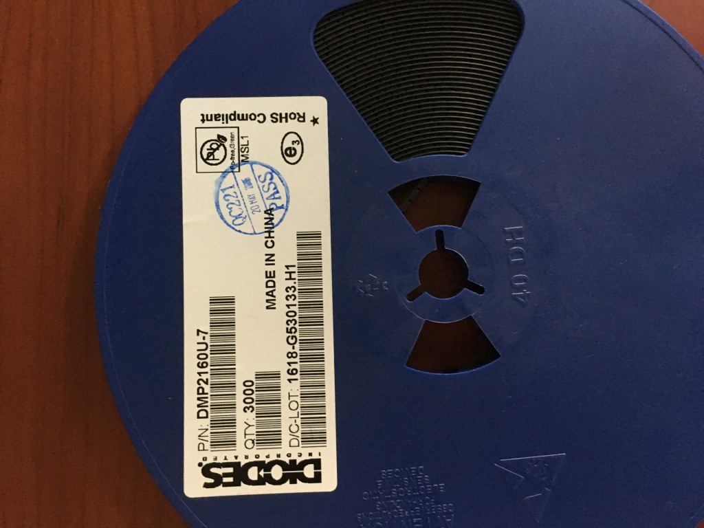 DIODES代理 DMP2160U-7  现货供应 DIODES原装  DMP2160U-7