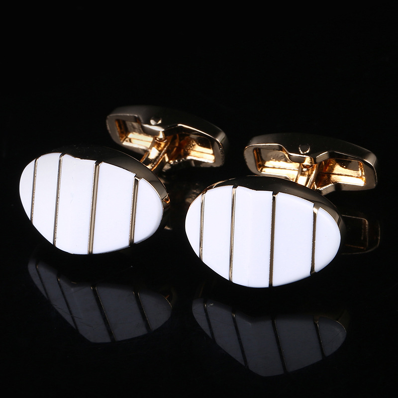 High-end French shirt cufflinks Men's en...