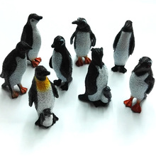 厂家现货仿真海洋动物企鹅儿童早教认知产品仿真企鹅模型动物摆件