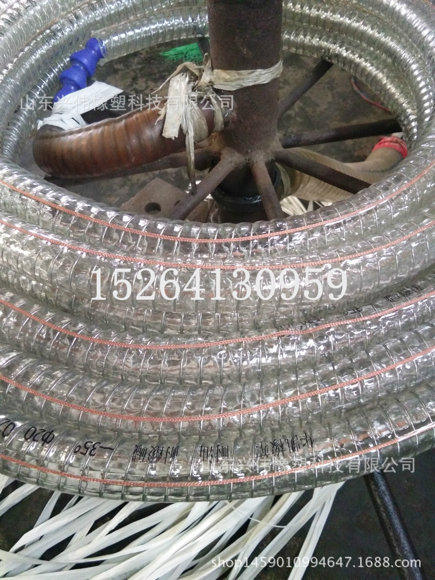 制造销售 PVC输油卸油管 PVC透明钢丝耐油管 零下40度低温软管