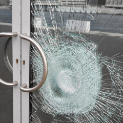 12mil Bank Special Glass Explosion-proof Film Thickened Transparent Safety Explosion-proof Protective Film Bulletproof Counter Glass Film 