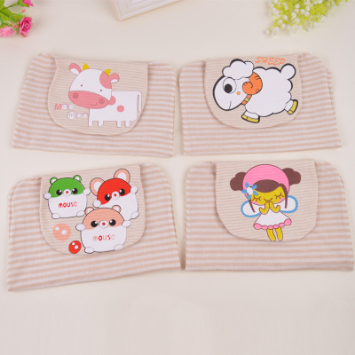 Baby children natural Organic Cotton Suction Hanjin Cartoon pad Sling baby Cotton girdle Q2209 trumpet