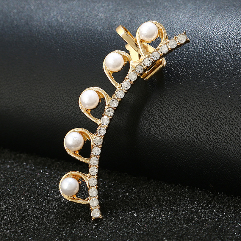 Simple Pearl Ear Clip display picture 3