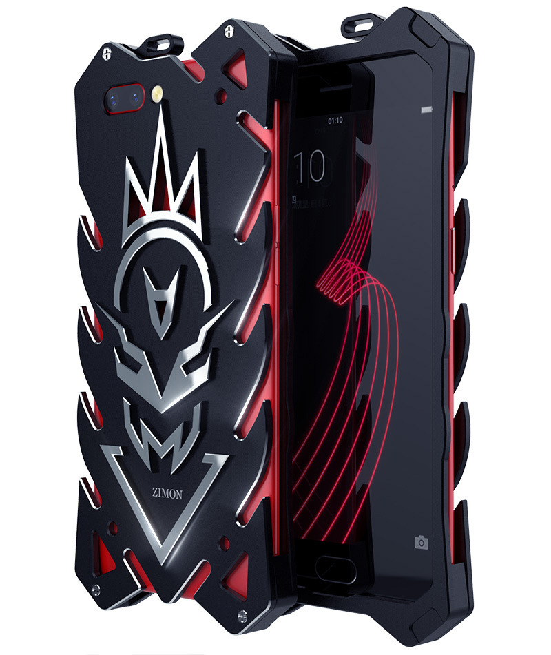 SIMON New THOR II Aviation Aluminum Alloy Shockproof Armor Metal Case Cover for OPPO R11 & OPPO R11 Plus