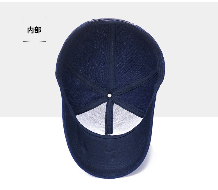 New Fashion Korean Outdoor Sunscreen Baseball Cap Letter Shade Sports Leisure Hat Wholesale display picture 8