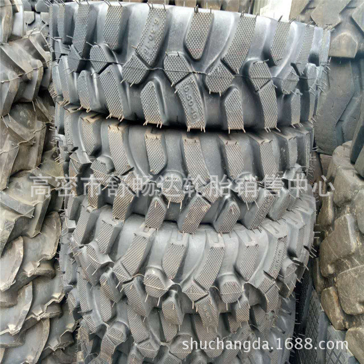 现货供应 6.50-16农用机械轮胎 人字轮胎 加密