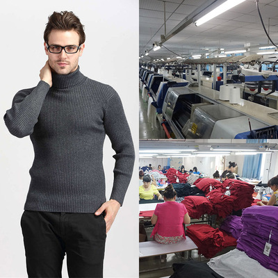 男装毛衣加工厂家 来图男士毛衣订做 羊毛衫小批量订做|ms