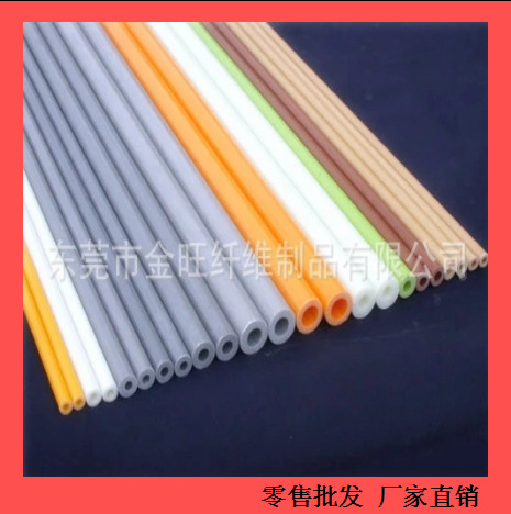 无碱玻璃纤维杆，高韧性绝缘玻璃钢纤维管/4*2mm玻璃纤维杆