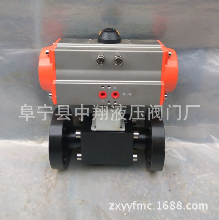 A105气动高压法兰球阀.冶金/化工/电厂电动高压阀门Q41-600/900LB