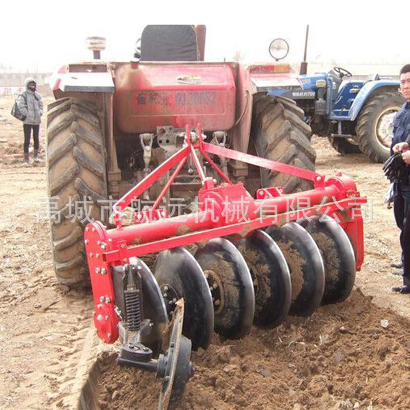 水田驱动圆盘犁 1LYQ-822旱田圆盘犁 供应水稻田灭茬驱动圆盘耙