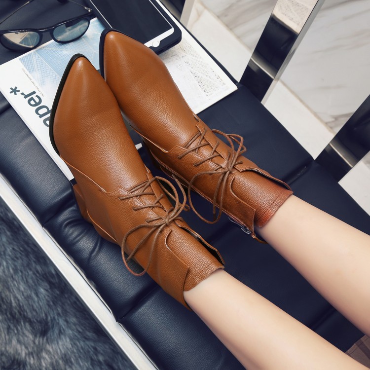 Bottes femme MANCHE ROUGE en En cuir - Ref 3354959 Image 3