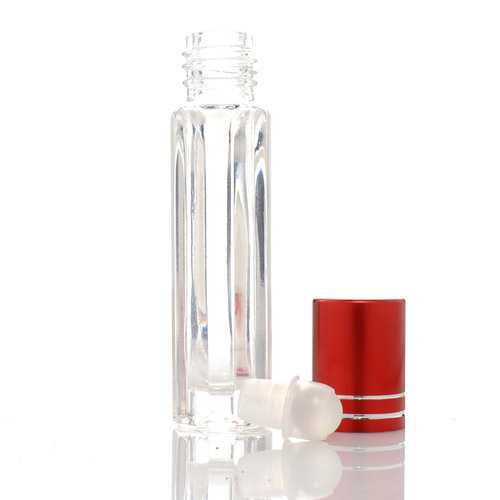 Bulk wholesale 3ML essential oil roll ball glass bottles, essential oil roll ball empty bottles for topical application