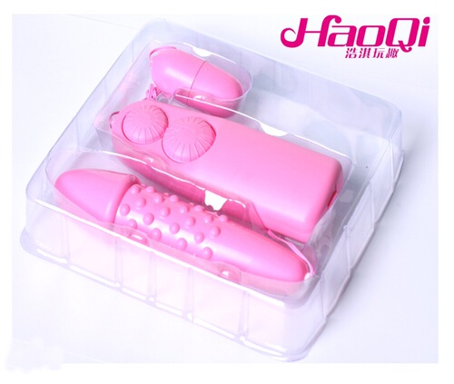 Haoqi Fun Adult Sex Products Female Masturbator Massage Stick Double Vibrator Sexy Double Control Ting Vibrator