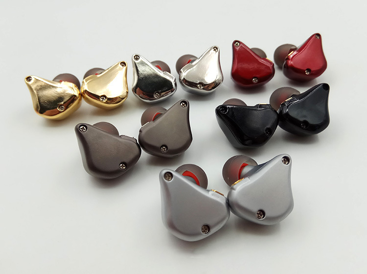 Customized zinc aluminum alloy ring iron hybrid Shure pin socket male mold private film earphone shell ear shell Customized zinc aluminum alloy ring iron hybrid Shure pin socket male mold private film earphone shell ear shell