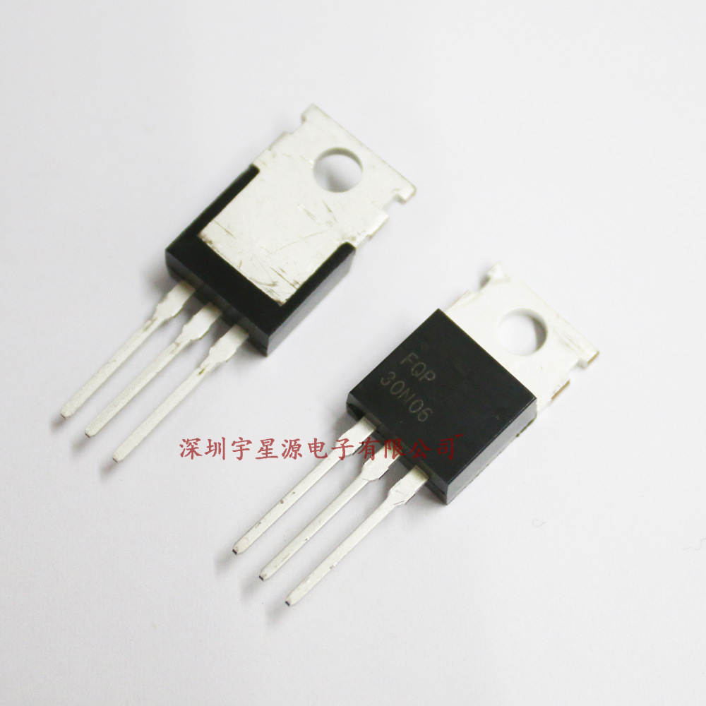 FQP30N06场效应管 30A60V TO220三极管NPN 30N06