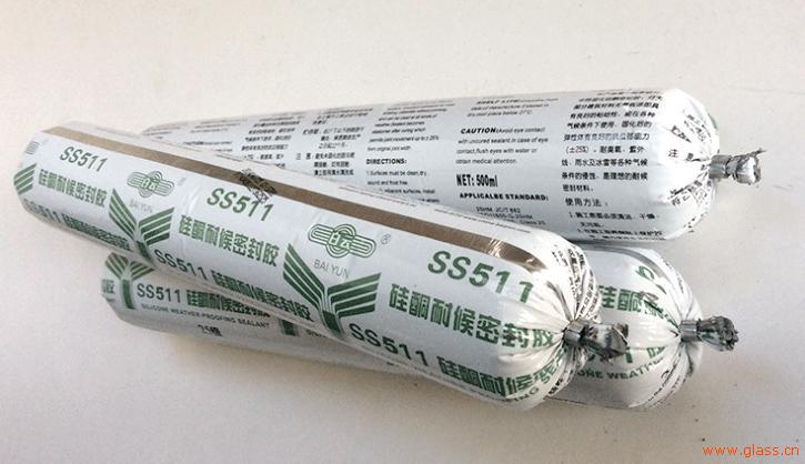 青岛批发白云511硅酮耐候胶，白云511幕墙工程较|ms