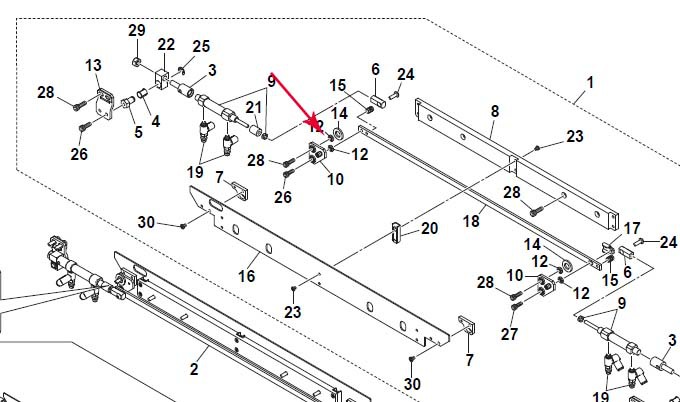 YSϵ�� �бߵ�Ƭ KHW-M9265-00X SPACER