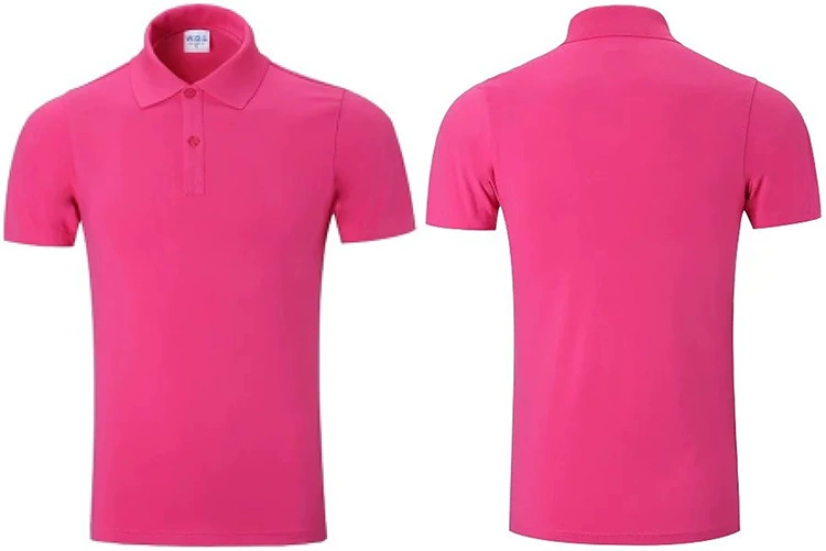 Cotton polo for work, with short sleeve, custom-made