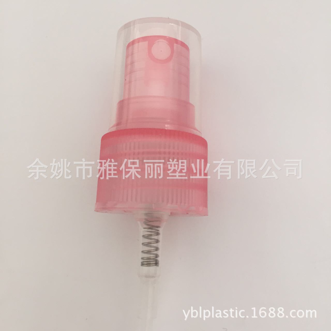 厂家 20/410塑料透明半罩侧喷喷雾泵头 化妆品香水喷头