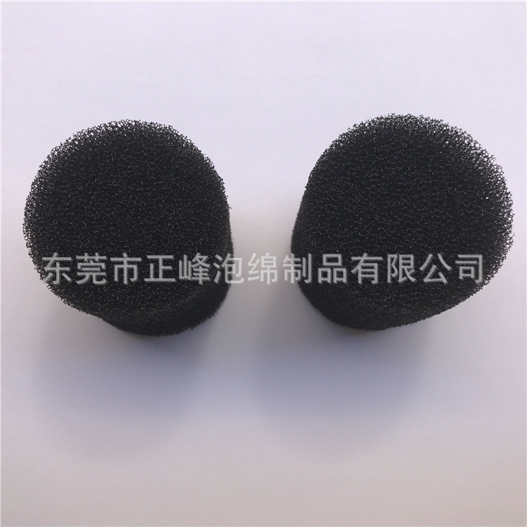 小章鱼洗脸刷填充海绵 黑色过滤海绵柱子加 工