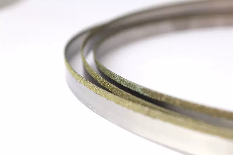 Diamond ring-shaped continuous tooth band saw imported from Germany, seamless welding, sharp and durable