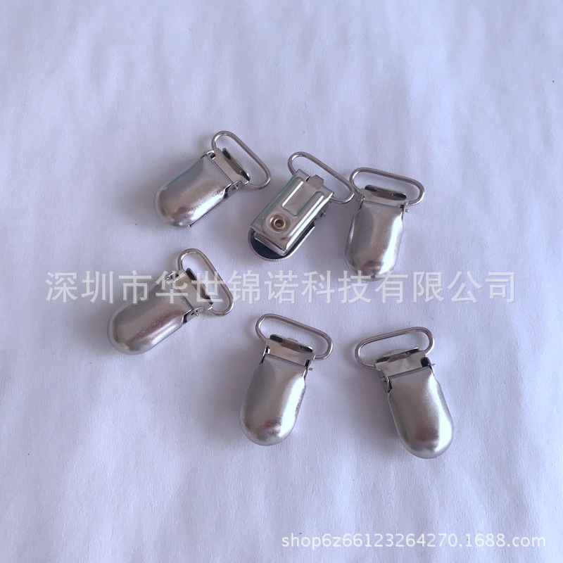 背带扣 金属厂家直销20mm鸭嘴扣 背带夹 金属调节扣 西裤背带夹-阿里巴巴