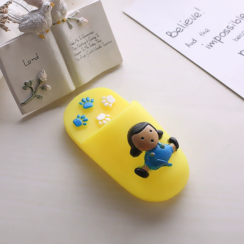 Игрушка из ПВХ-пластика, тапочки, можно кусать, для питомца, на заказ